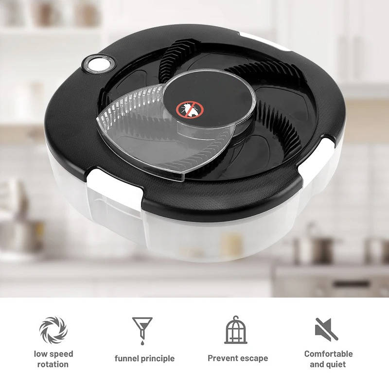 Electric Fly Trap For Indoor And Outdoor Use With LED Light