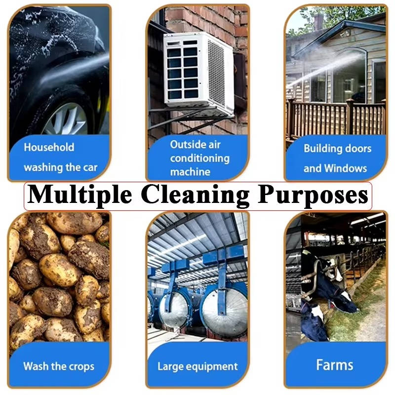 Cordless Power Pressure Washer for Car, Home Cleaning & Garden Watering