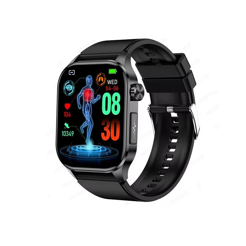 Smartwatch For Seniors With Blood Pressure And Glucose Tracking