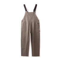 Women's Canvas Bib Overalls Duck Workwear Dungarees with Pockets