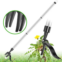 Weed Puller Stand Up Long Handle Garden Tool For Easy Weeding