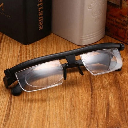 Adjustable Focus Glasses For Near And Far Vision Correction