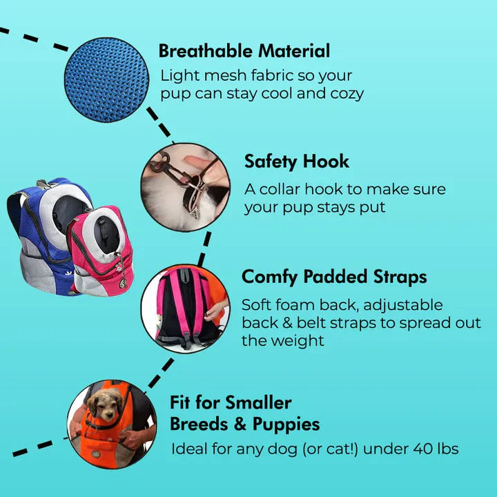 Backpack With Fur For Sport, Travel, And Daily Use