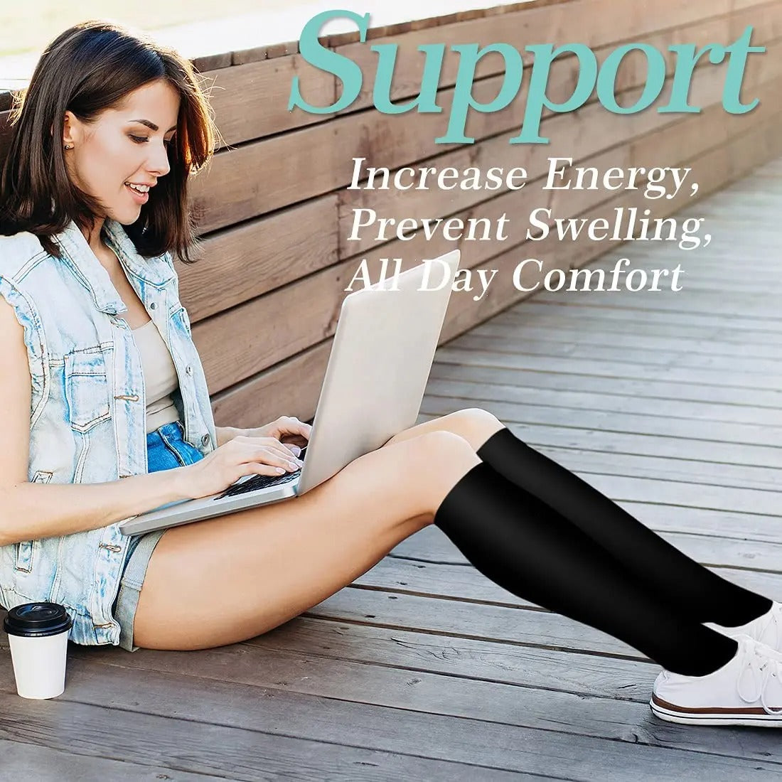 Compression Socks for Healthcare Support and Improved Circulation