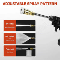 Cordless High Pressure Washer With Two Rechargeable Batteries Included