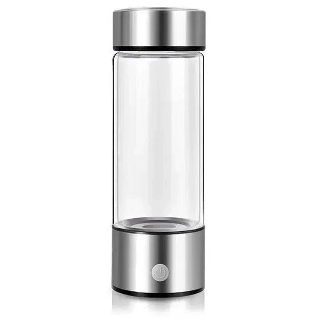 Hydrogen Water Bottle With Portable Electrolyzer For Travel And Sports