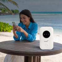 Portable WiFi Router With 4G LTE Hotspot, Dual-Band, Travel Battery Pack