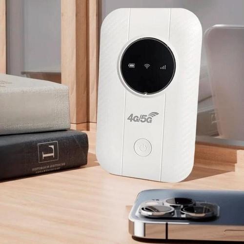 Portable WiFi Router With 4G LTE Hotspot, Dual-Band, Travel Battery Pack