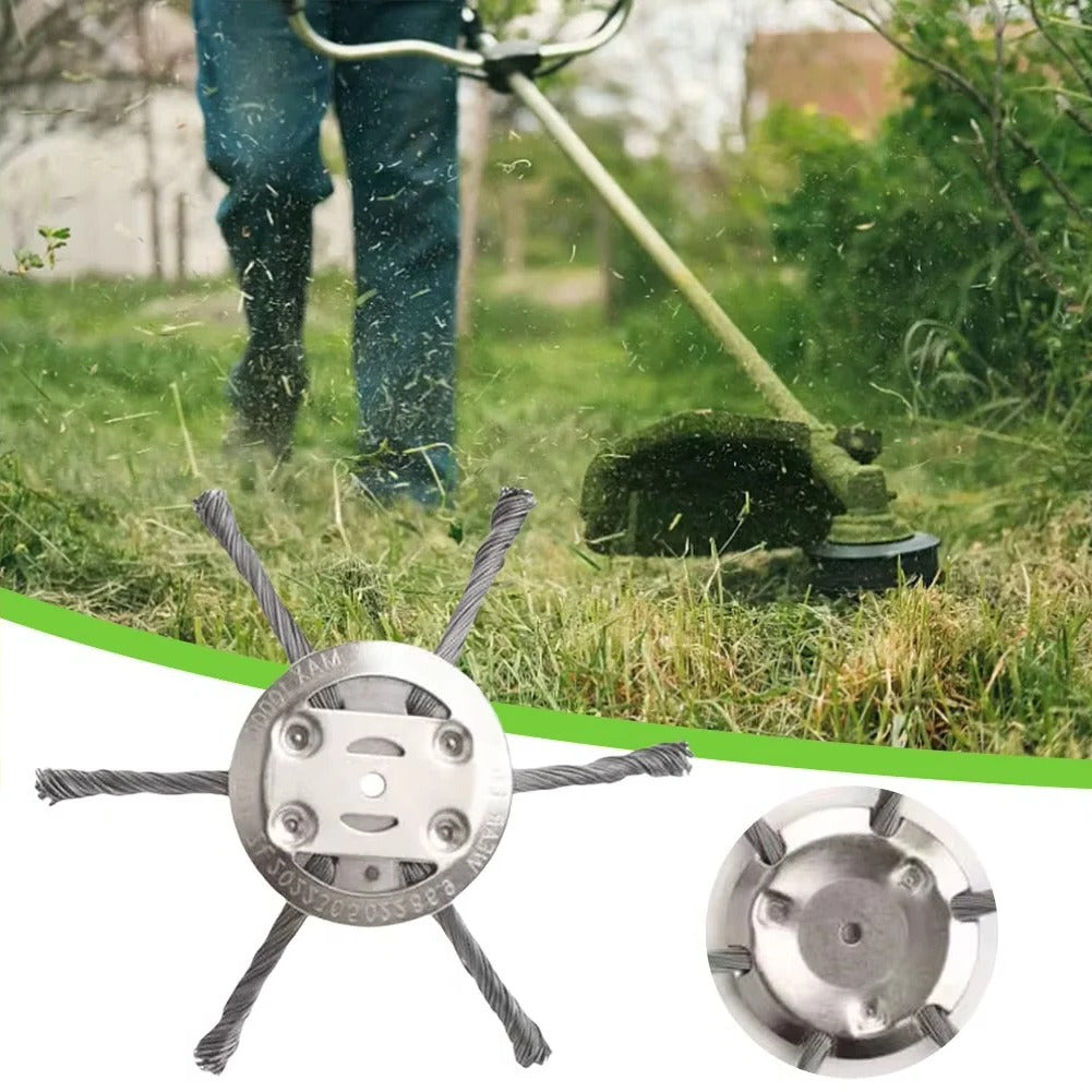 Weed Trimmer Head Steel Wire Replacement For Universal Fit