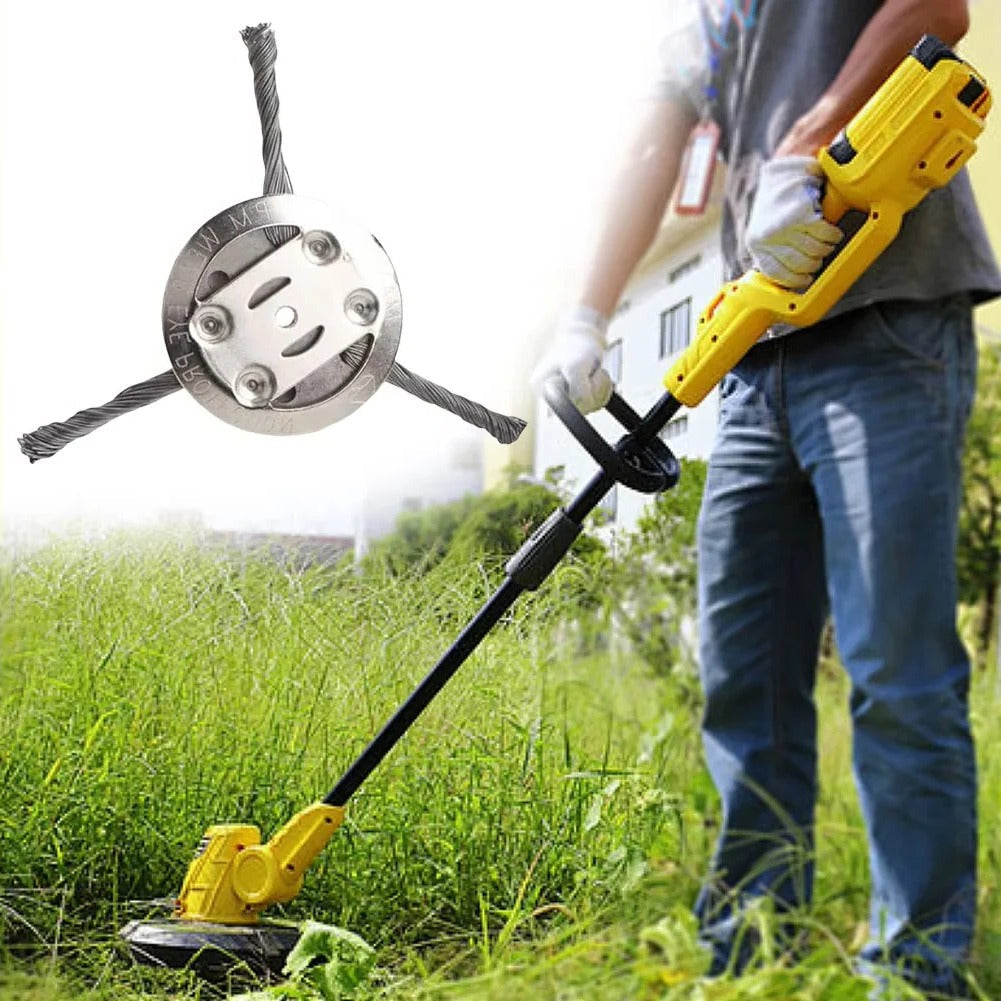 Weed Trimmer Head Steel Wire Replacement For Universal Fit