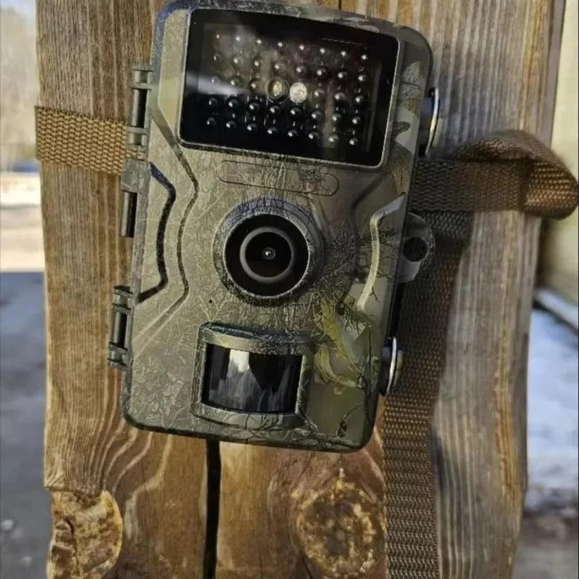 Trail Camera With Night Vision For Outdoor Wildlife And Animal Monitoring