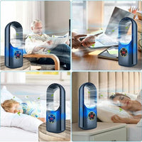 Portable Air Conditioner Blade-Free Silent Cooling For Small Rooms