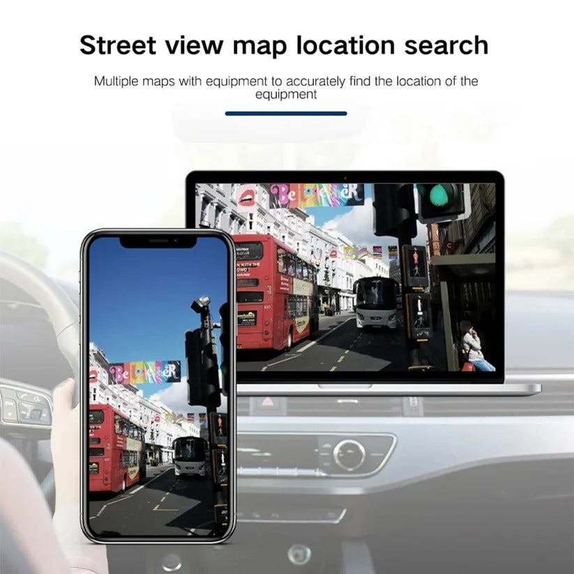 GPS Tracker Mini Magnetic Real-Time Vehicle Locator With Long Battery Life