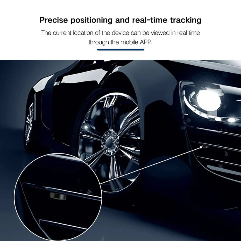 GPS Tracker Mini Magnetic Real-Time Vehicle Locator With Long Battery Life
