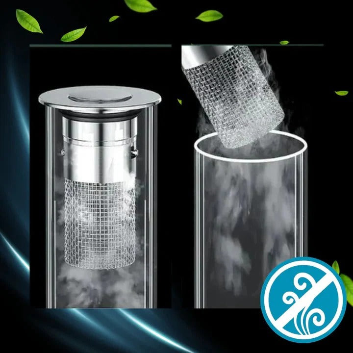 Pop-Up Sink Stopper With Odor Isolation And Anti Leak Seal