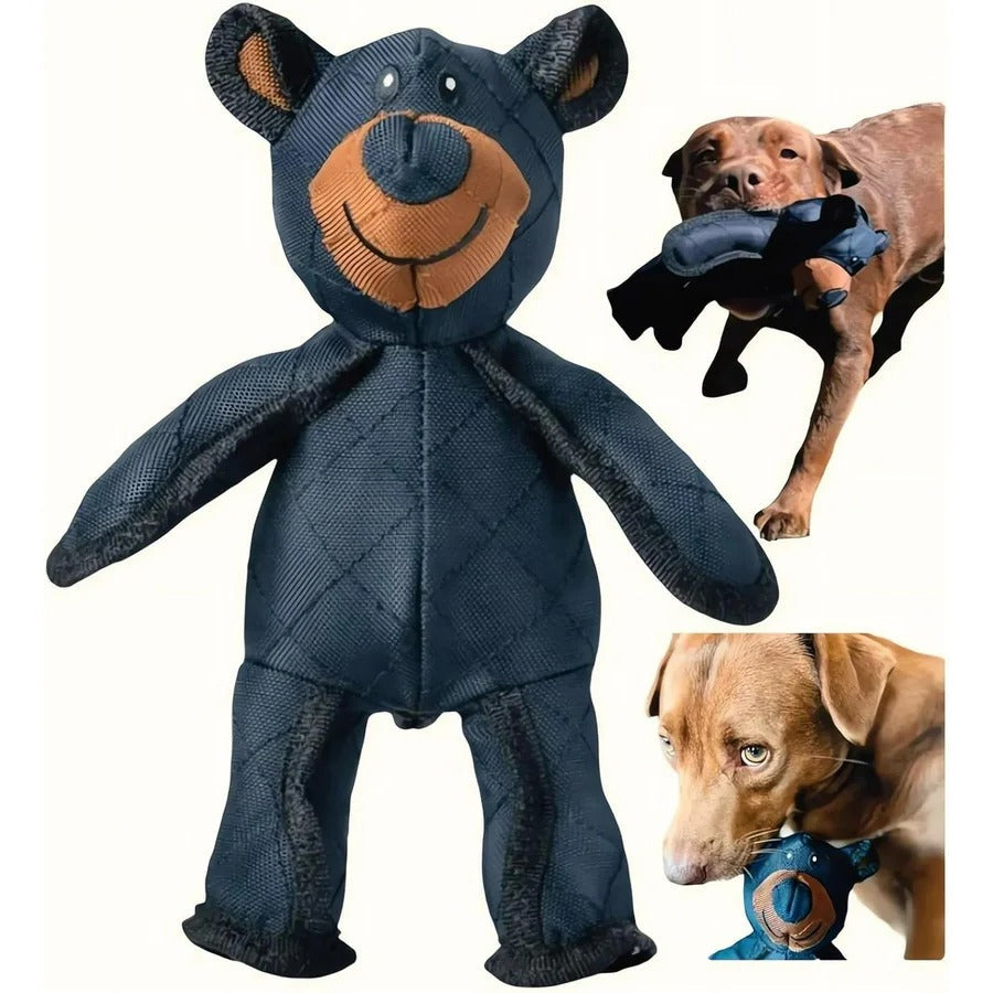 Dog Toys Chew-Resistant Interactive Bear Toy For Heavy Chewers