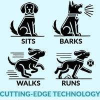 Robotic Puppy Lifelike Interactive Toy With Barking, Walking And Sensors