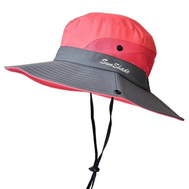 Foldable Sun Hat With Lightweight UV Protection For Beach Travel