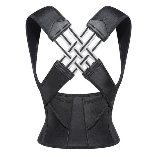 Adjustable Posture Support Brace for Everyday Back and Shoulder Alignment