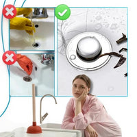 Pop-Up Sink Stopper With Odor Isolation And Anti Leak Seal