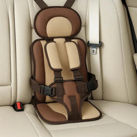 Child Car Travel Seat With Safety Harness For Secure Vehicle Use