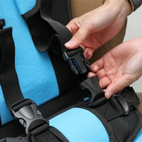 Child Car Travel Seat With Safety Harness For Secure Vehicle Use