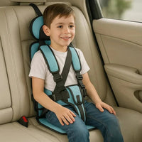 Child Car Travel Seat With Safety Harness For Secure Vehicle Use