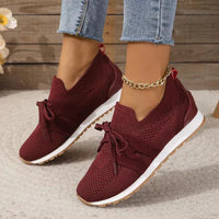 Supportive Sneakers With Breathable Mesh Upper For Foot Support
