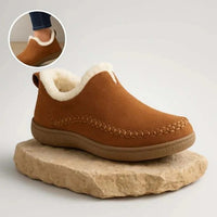 Comfort Shoes With Fleece Lining And Cushioned Support