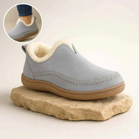 Comfort Shoes With Fleece Lining And Cushioned Support