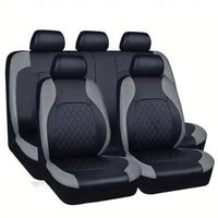 Car Seat Covers Waterproof 5-Seat Set For Cars SUVs Trucks