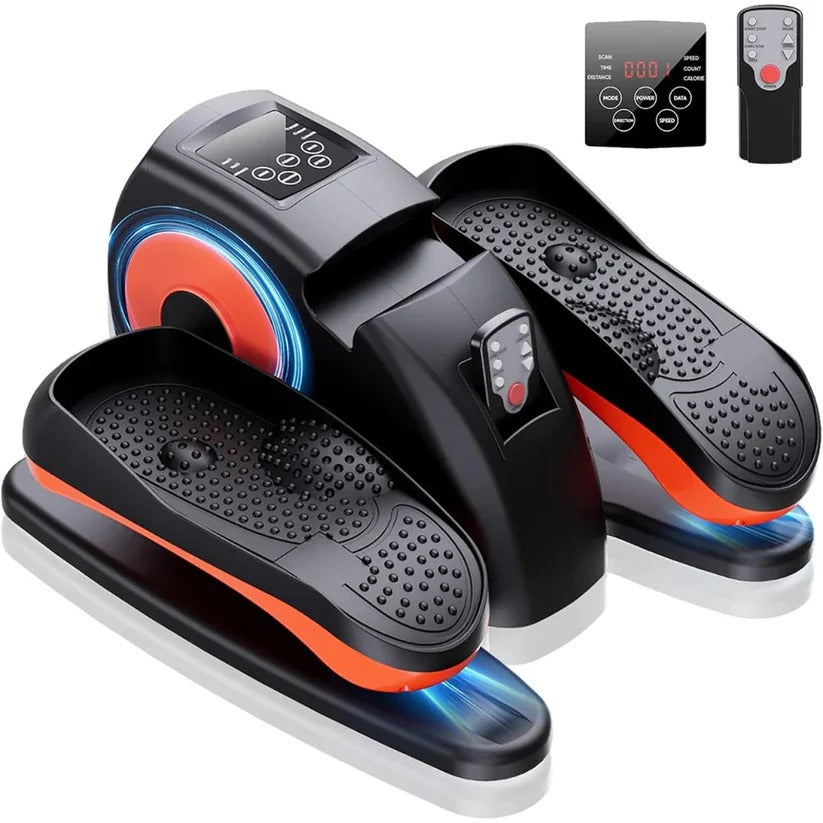 Under Desk Pedal Exerciser With LCD Screen And Remote Control