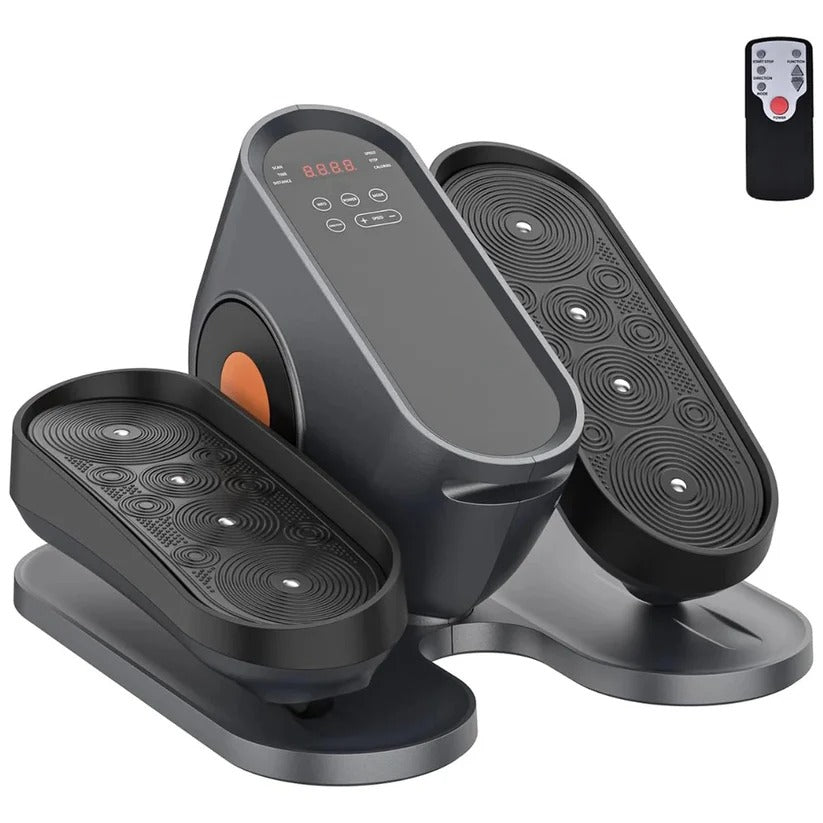 Under Desk Pedal Exerciser With LCD Screen And Remote Control