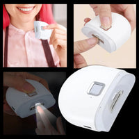Electric Nail Clipper Dual-Speed Rechargeable Cordless For Home Travel