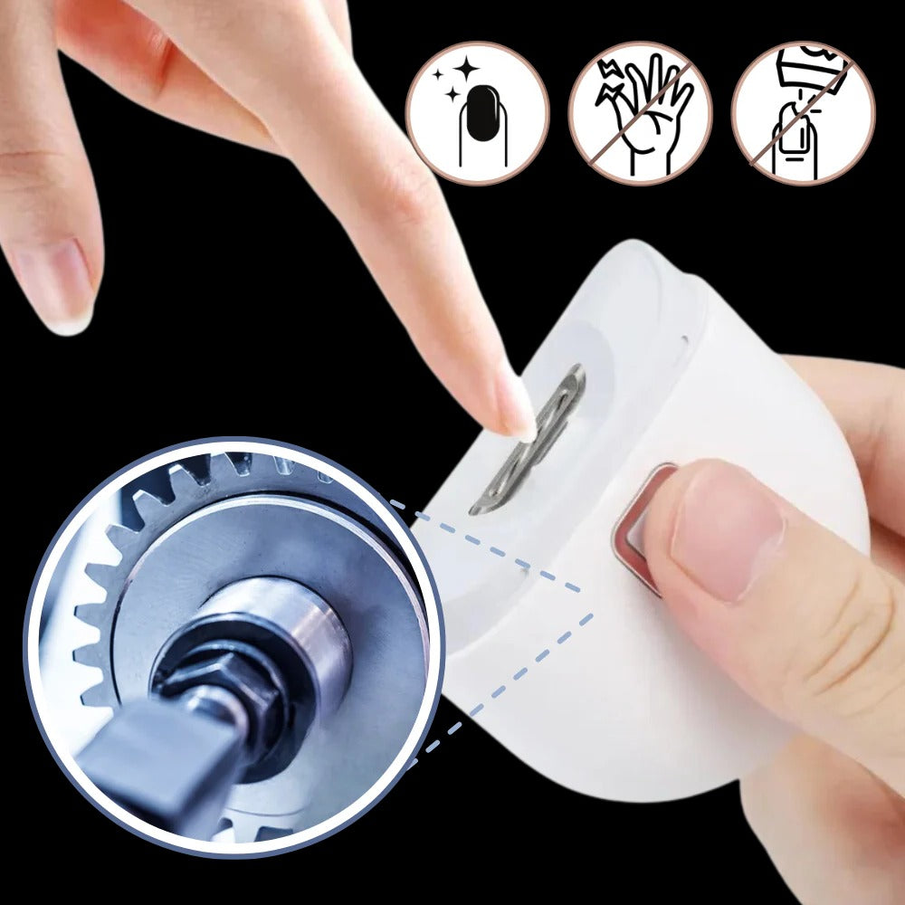 Electric Nail Clipper Dual-Speed Rechargeable Cordless For Home Travel