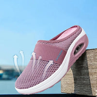 Wedge Sandals Supportive Arch Cushioning Memory Foam Slip-On Slippers