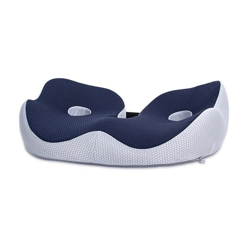 Memory Foam Seat Cushion For Sit Bone Relief, Adjustable Comfort