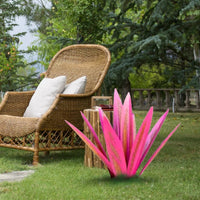 Metal Decorative Plant Sculpture Agave Americana For Indoor Outdoor Decor