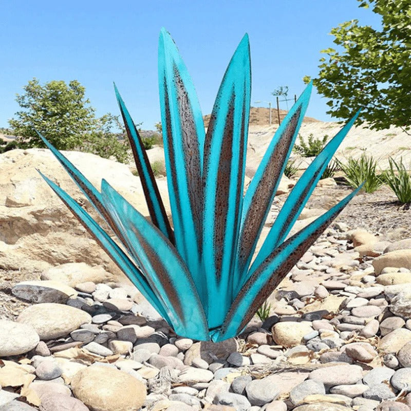 Garden Lamp Agave Style Succulent Decorative Outdoor Landscape Lighting Fixture