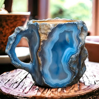 Coffee Mugs With Mineral Crystal Finish, Durable Dishwasher And Microwave Safe