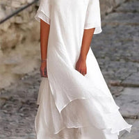 Cotton Linen Double-Layer Fabric For Breathable Home Sewing And Crafts