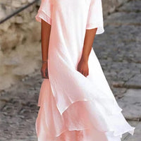 Cotton Linen Double-Layer Fabric For Breathable Home Sewing And Crafts