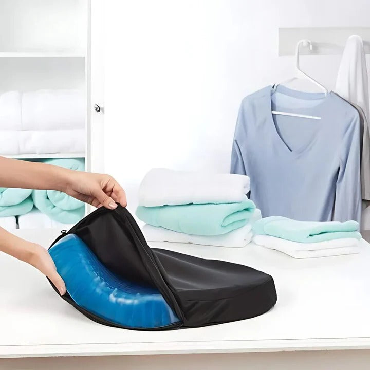 Orthopedic Gel Seat Cushion Tailbone Pain Relief Lower Back Support For Office/Car/Wheelchair