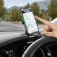 Car Phone Holder Adjustable 360° Rotating Mount With Secure Grip