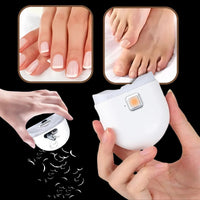 Electric Nail Clipper Dual-Speed Rechargeable Cordless For Home Travel