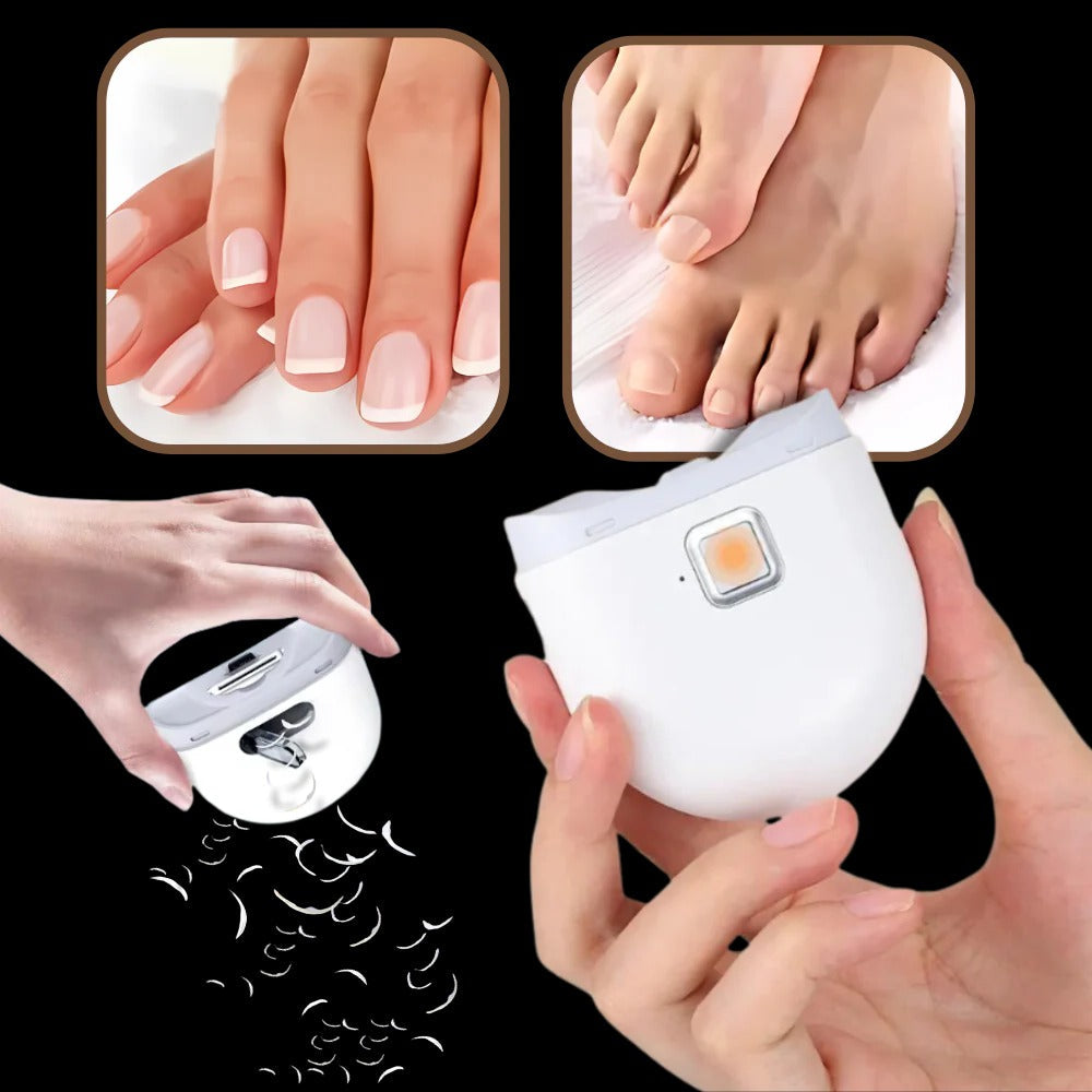 Electric Nail Clipper Dual-Speed Rechargeable Cordless For Home Travel