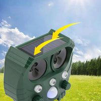 Ultrasonic Cat Repellent Sonar Deterrent For Foxes, Rats, Squirrels, Dogs