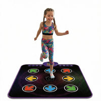 Dance Mat Bluetooth Light Up Electronic Music Game Pad For Kids