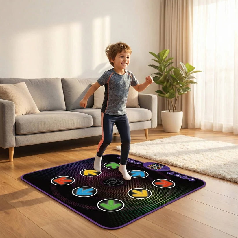 Dance Mat Bluetooth Light Up Electronic Music Game Pad For Kids
