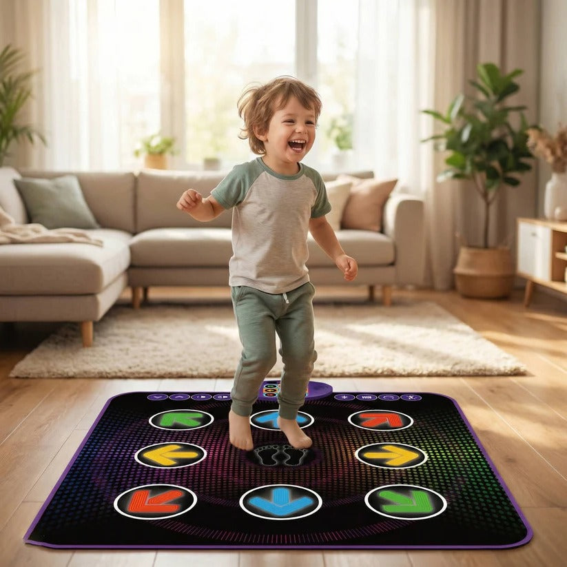 Dance Mat Bluetooth Light Up Electronic Music Game Pad For Kids